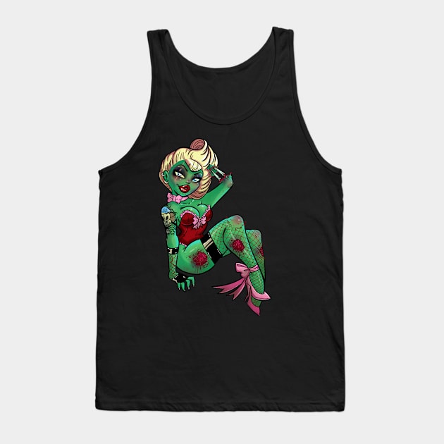 Zombielicious Zaria Tank Top by dsoloud